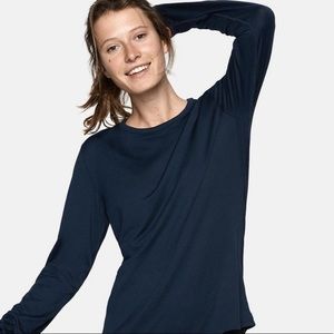 Outdoor voices perforated long sleeve
